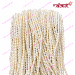 2mm round glass pearls moti for jewellery making
