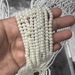 Double Coated 5mm Round Beads