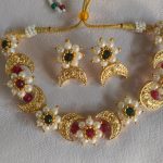 Chandrakor Necklace Set Premium Artificial Jewellery