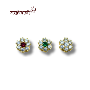 Fancy AD Floral Kundan