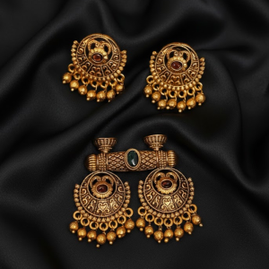 Bridal Matte Polish Pendant Set P-2205