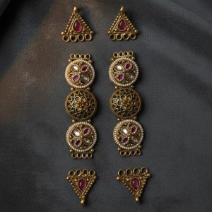 Fancy Making Mangalsutra Patti with Samosa (Butterfly)