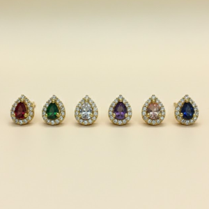 Kundan Ad Stone Drop Shape