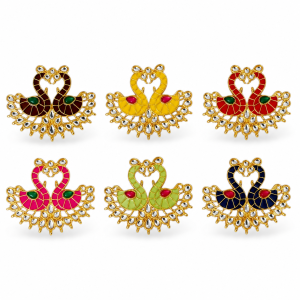 Peacock Design Hair Brooch Material for Hairstyle Jewellery Making