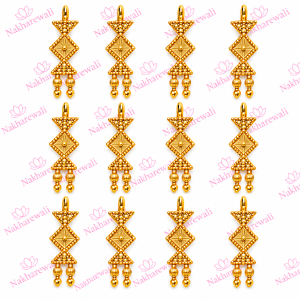 Kolhapuri Jewellery Making Material – Gold Tone Decorative Pendant Parts
